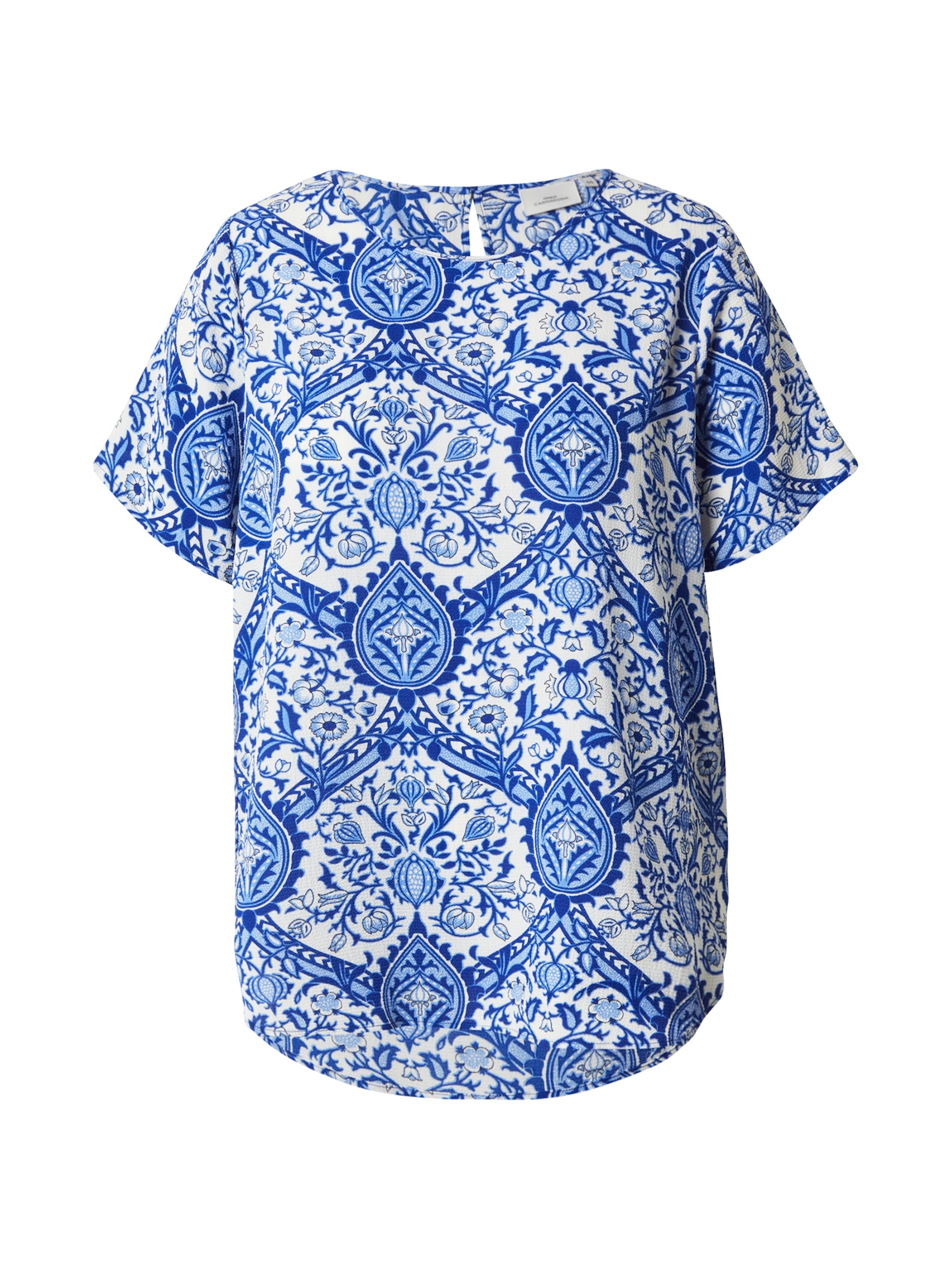 ONLY Carmakoma Bluza 'Carvica' | modra barva: sprednja stran