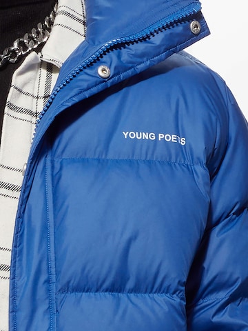 Young Poets Зимняя куртка 'Mika' в Синий