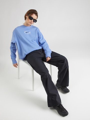 Nike Sportswear Sweatshirt 'PHOENIX FLEECE' in Blue