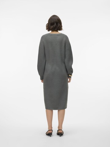 VERO MODA Gebreide jurk 'ENYA' in Grijs