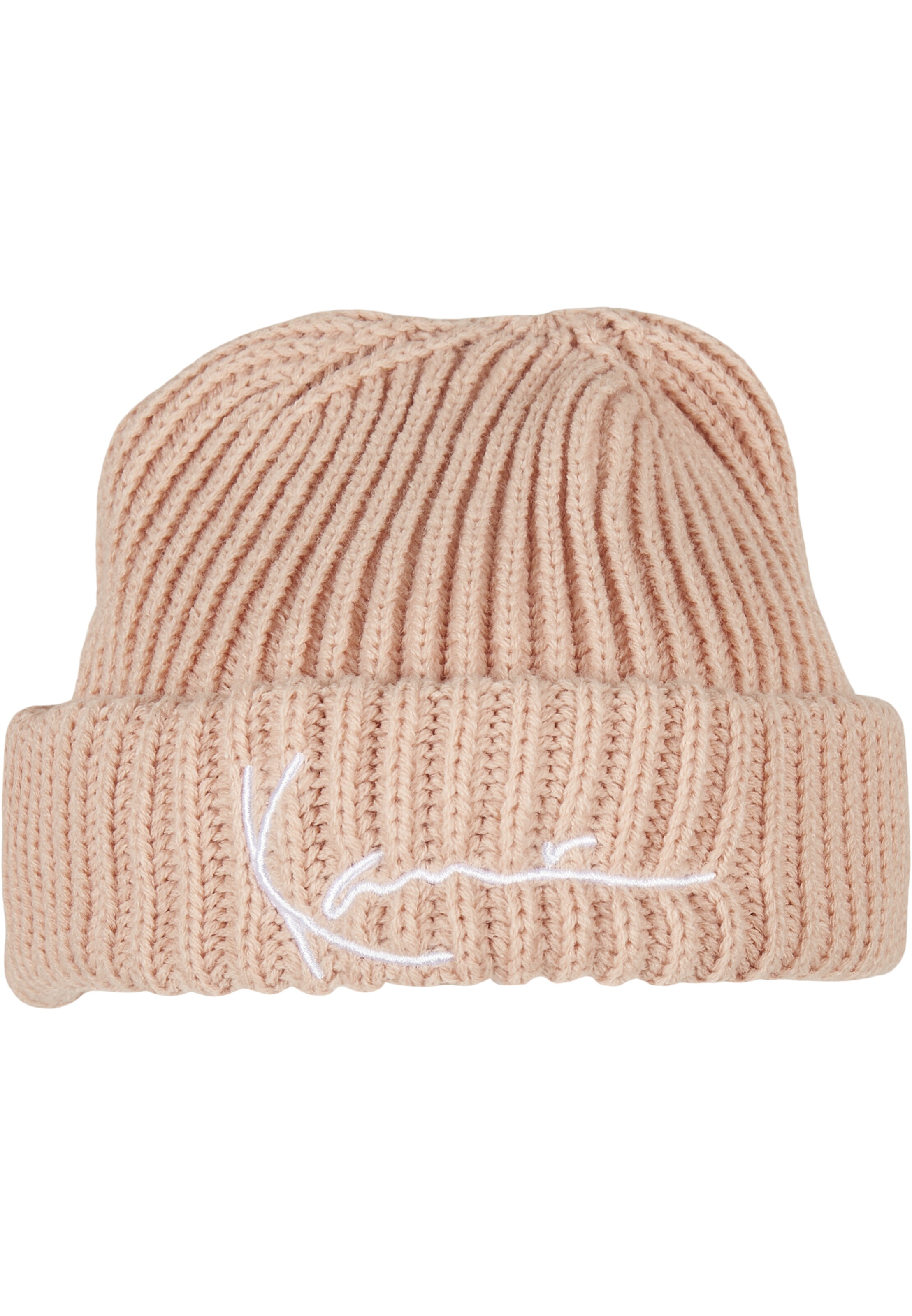 Karl Kani Mütze in Pink: Vorderseite