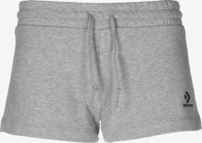 CONVERSE Pants in mottled grey / Black, Item view