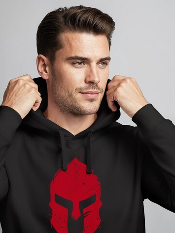 Neverless Sweatshirt 'Sparta' in Black