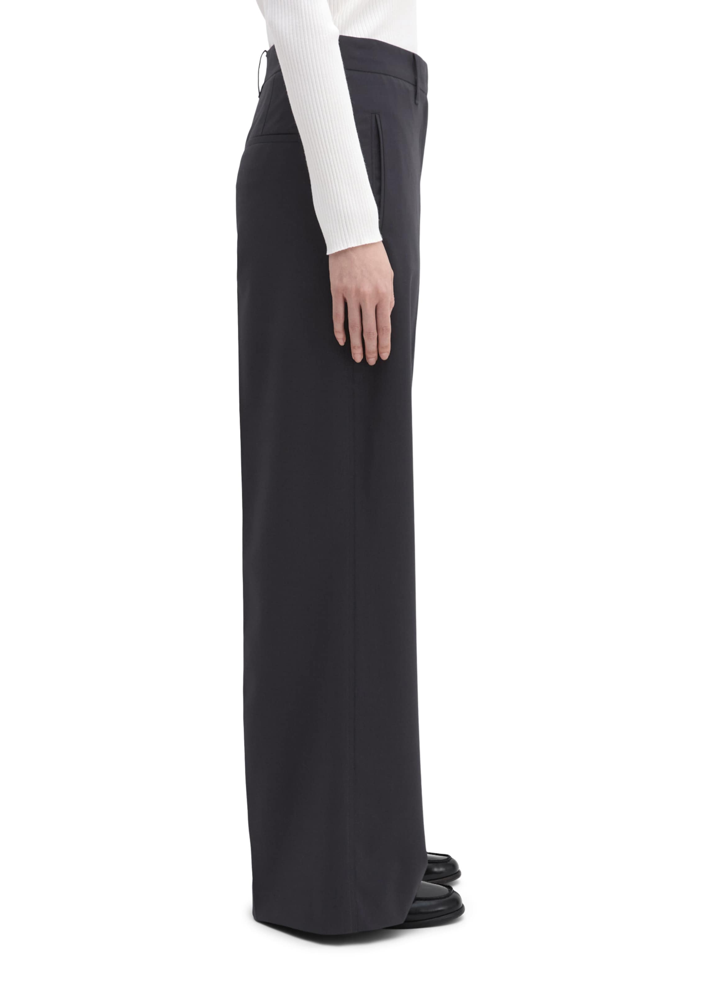 Marc O'Polo Loose fit Trousers in Blue