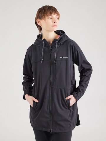 COLUMBIA Outdoorjacke 'Flora Park' in Schwarz: Vorderseite