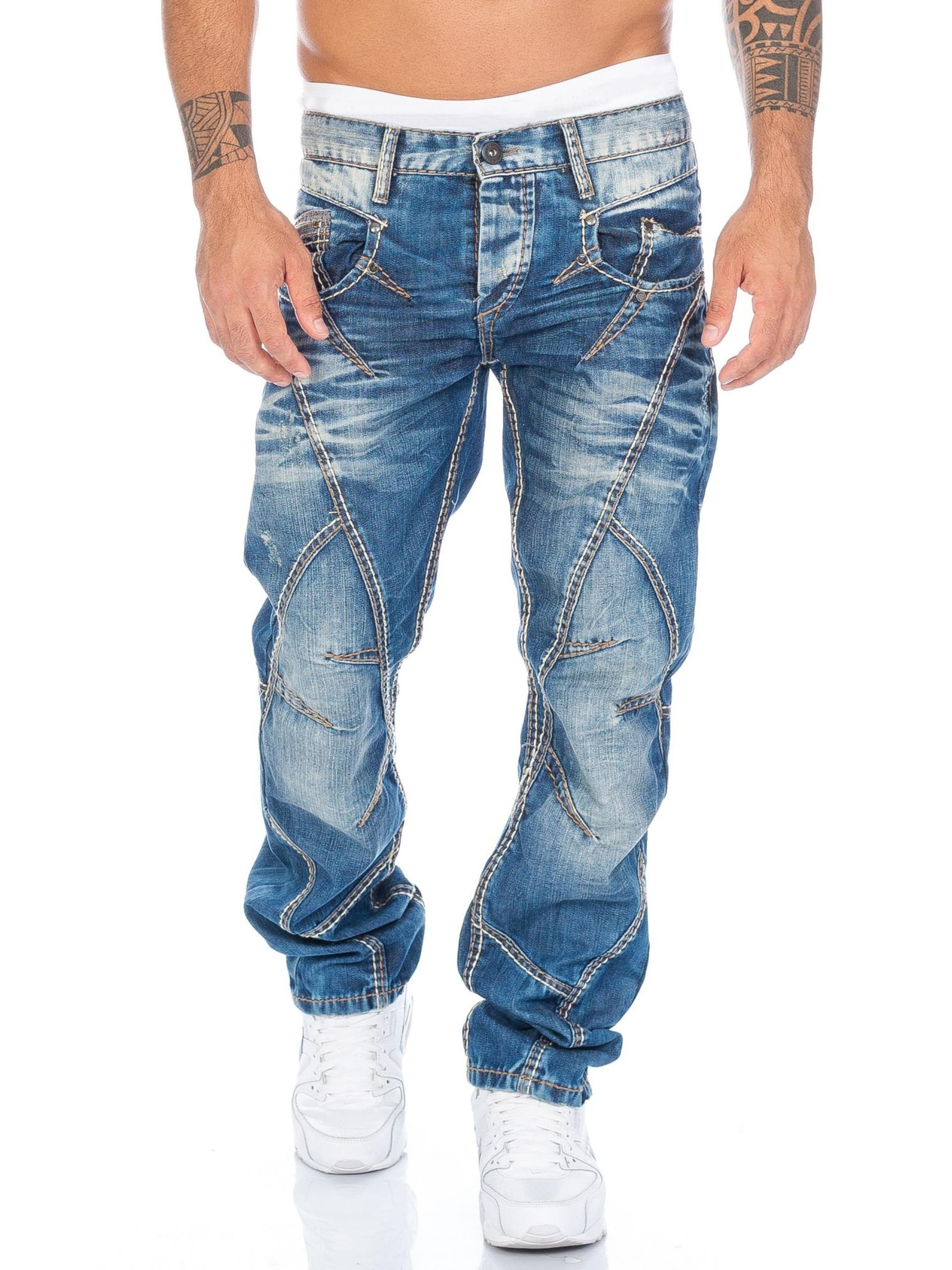 CIPO & BAXX Regular Jeans 'BJ894' in Blue: front