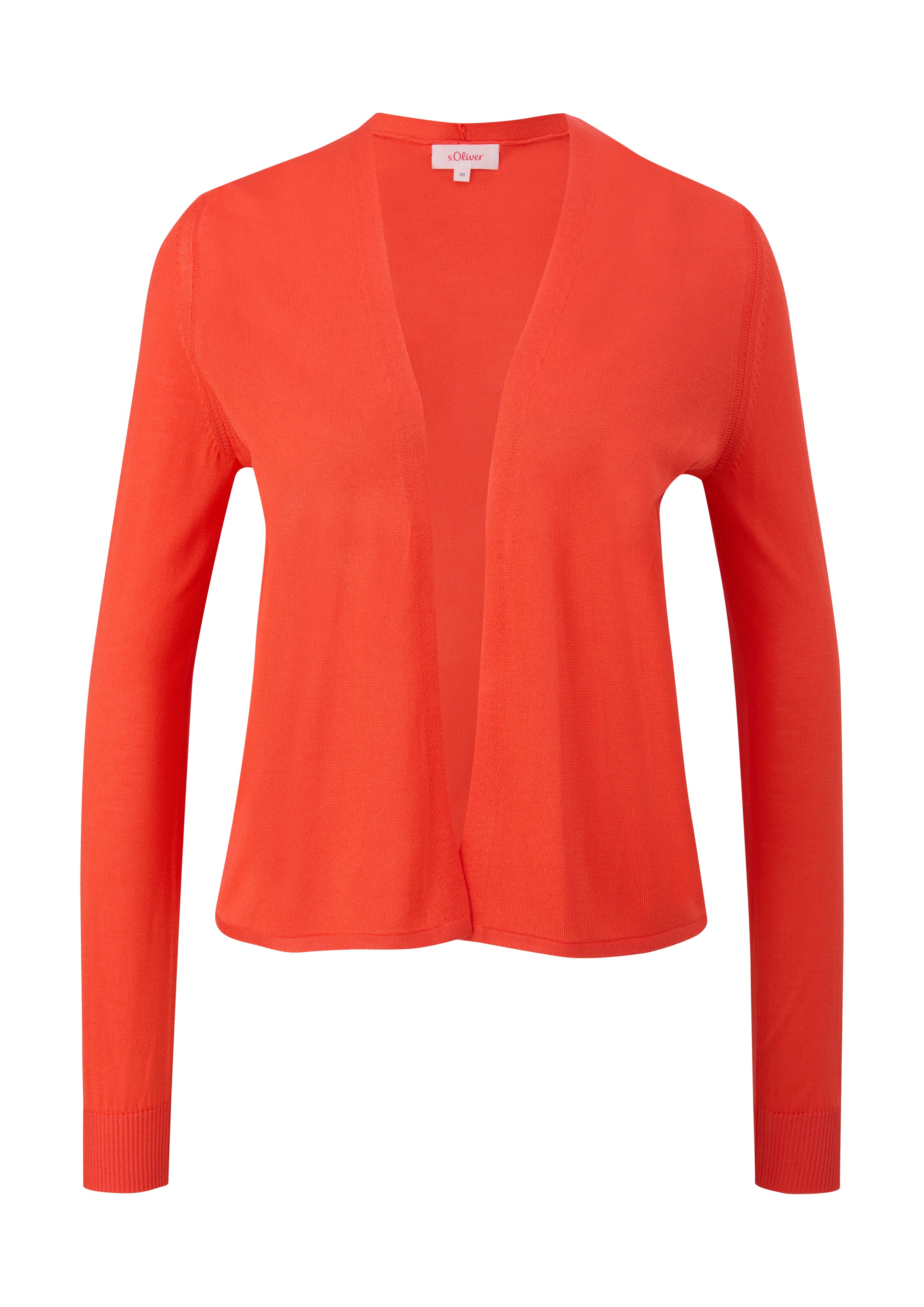 Cardigan s.Oliver en orange : devant