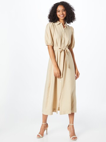 SISTERS POINT Shirt Dress 'MENA' in Beige: front