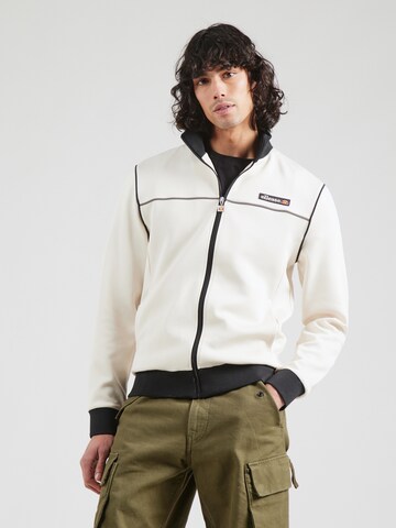 ELLESSE - Sudadera con cremallera 'San Marino' en blanco: frente