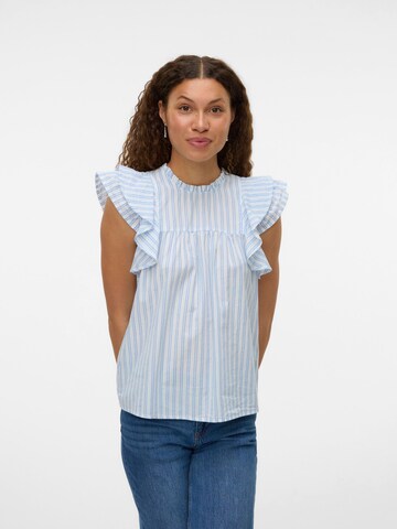 VERO MODA Blouse 'VMSiv' in Wit: voorkant