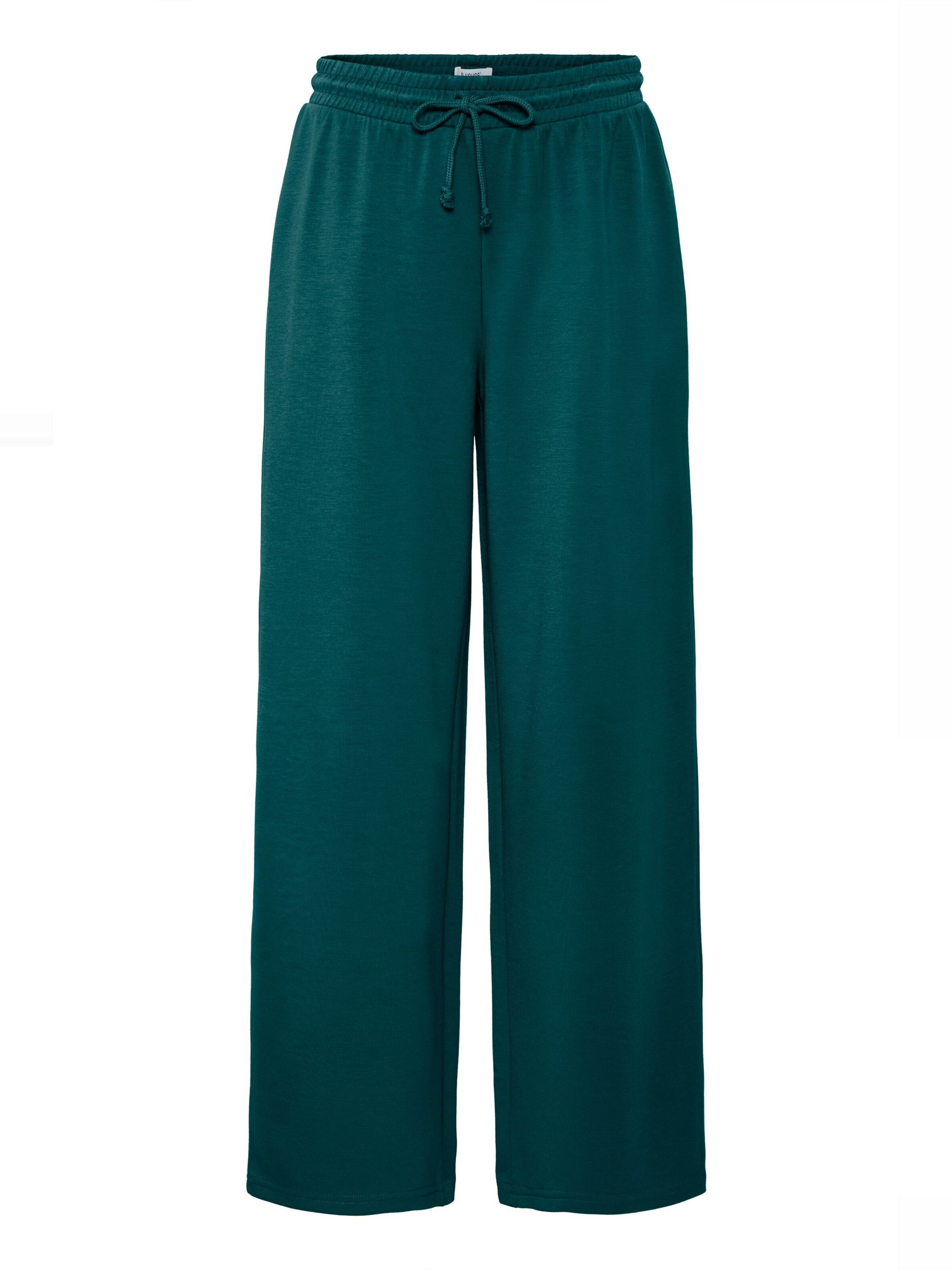 b.young Wide Leg Hose 'Pusti' in Blau: Vorderseite