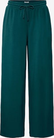 b.young Wide Leg Hose 'Pusti' in Blau: Vorderseite