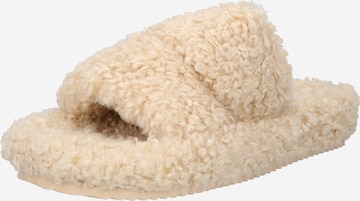 Pantoufle FLIP*FLOP en beige : devant