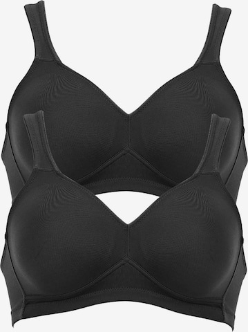ANITA Minimiser Bra 'Twin' in Black: front