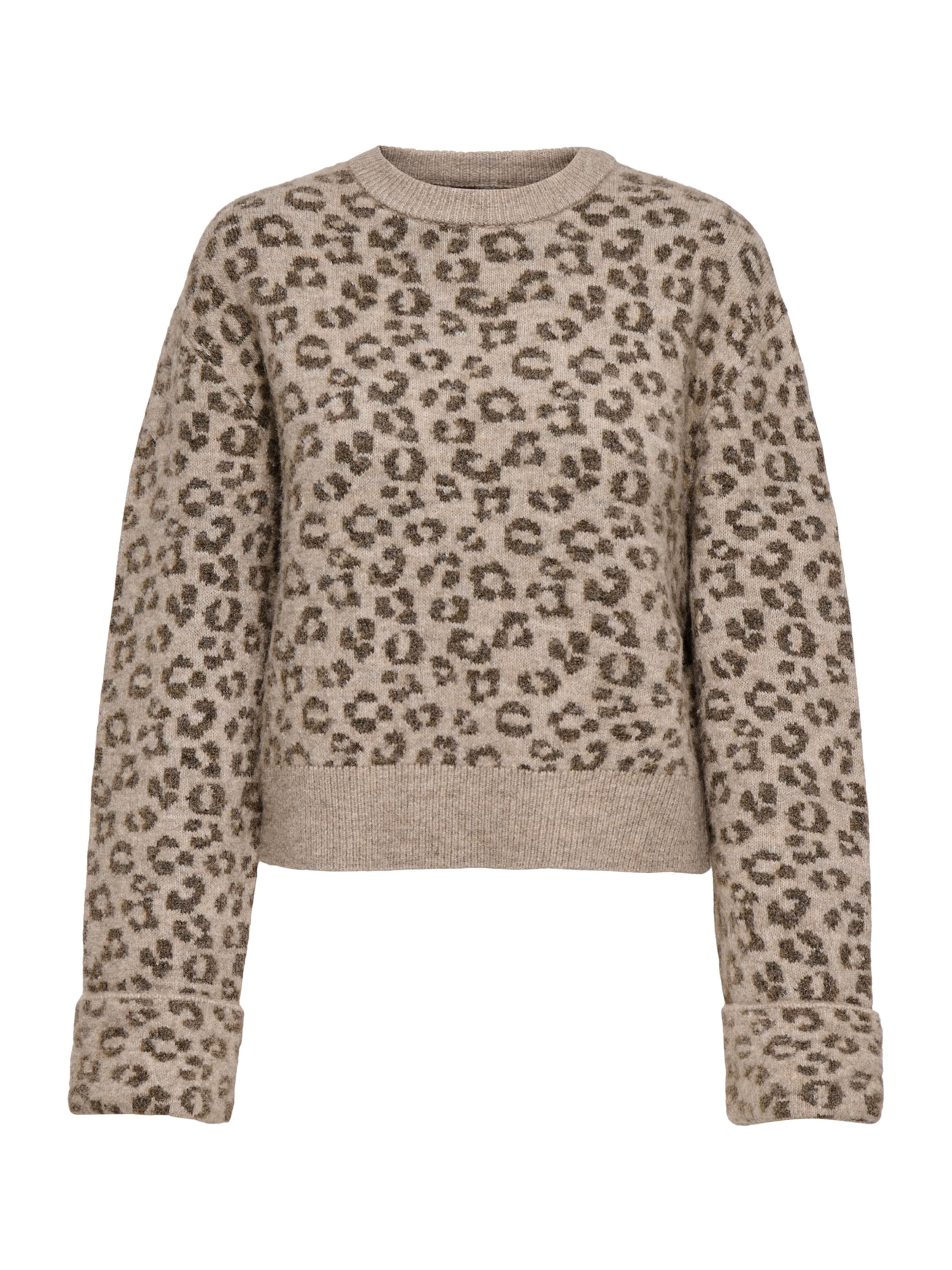 Pull-over 'ONLLina' ONLY en gris : devant