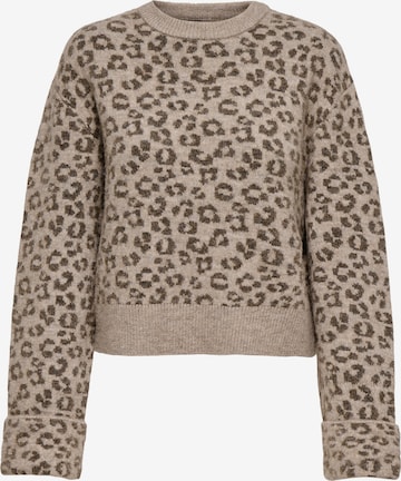 ONLY Sweater 'ONLLina' in Grey: front