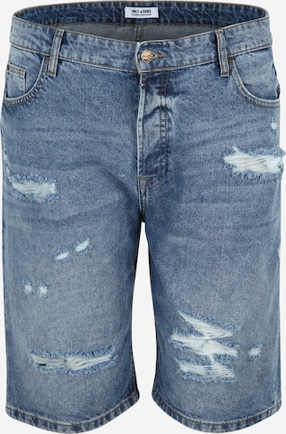 Only & Sons Big & Tall Regular Jeans 'AVI' in Blauw: voorkant