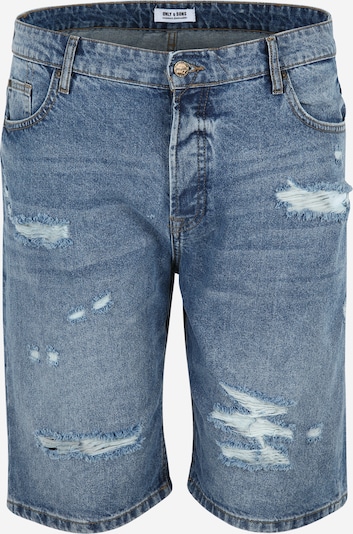 Only & Sons Big & Tall Jeans 'AVI' in Blue denim, Item view