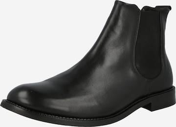 ROYAL REPUBLIQ حذاء تشيلسي 'Alias' بـ أسود: الأمام