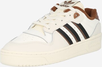 Baskets basses 'RIVALRY' ADIDAS ORIGINALS en blanc : devant