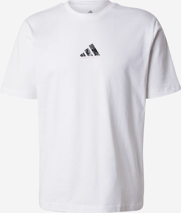 ADIDAS SPORTSWEAR Funktionsshirt 'Codes Photoreal' in Weiß: Vorderseite