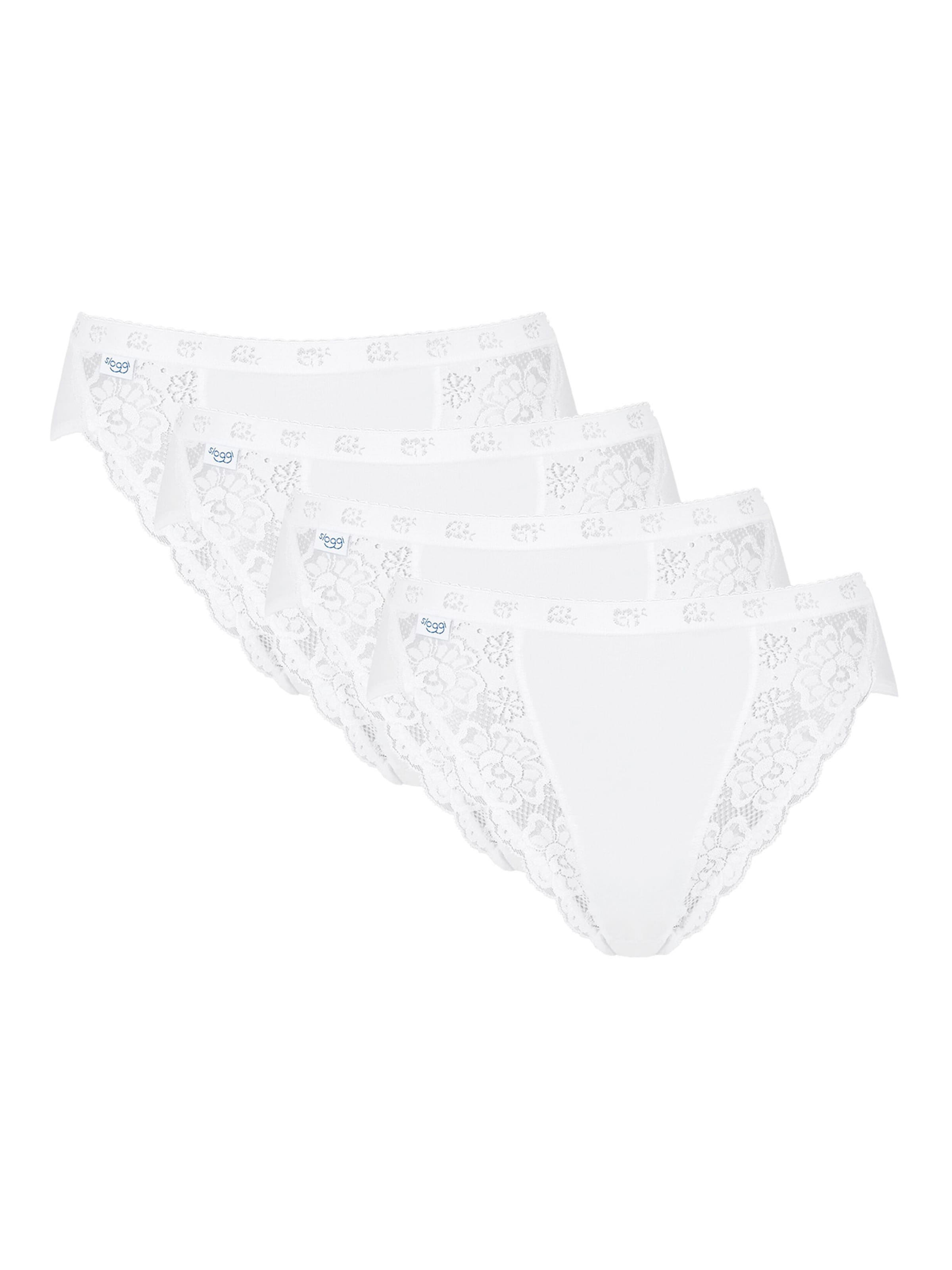 SLOGGI Slip ' Chic ' in Wit: voorkant