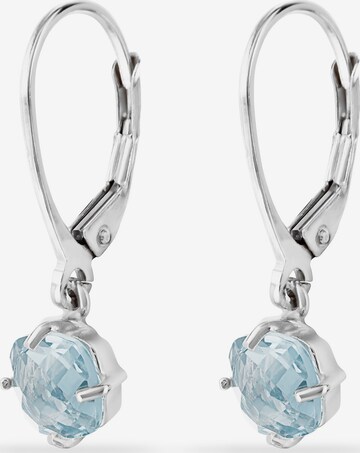 CHRIST Earrings in Blue: front