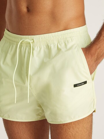 Calvin Klein Swimwear Badshorts i grön