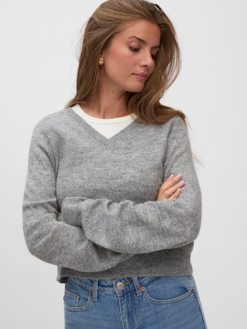 VERO MODA - Jersey 'VMTEAK' en gris: frente