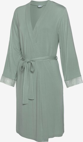 LASCANA Dressing Gown in Green