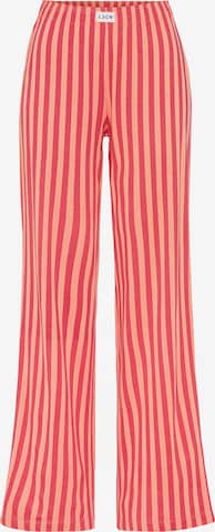 Pantalon de pyjama LSCN by LASCANA en orange : devant