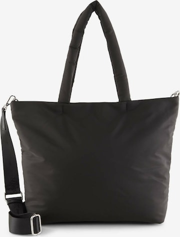 TOM TAILOR DENIM Handbag in Black: front