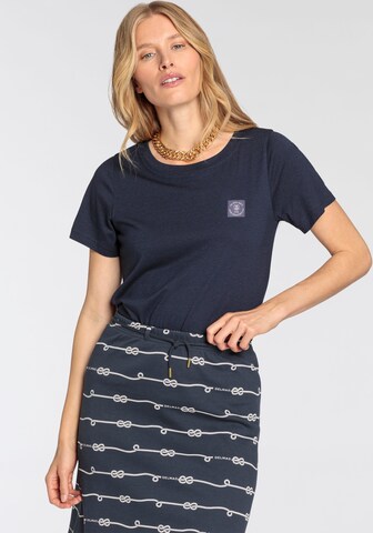 DELMAO T-Shirt in Blau: predná strana