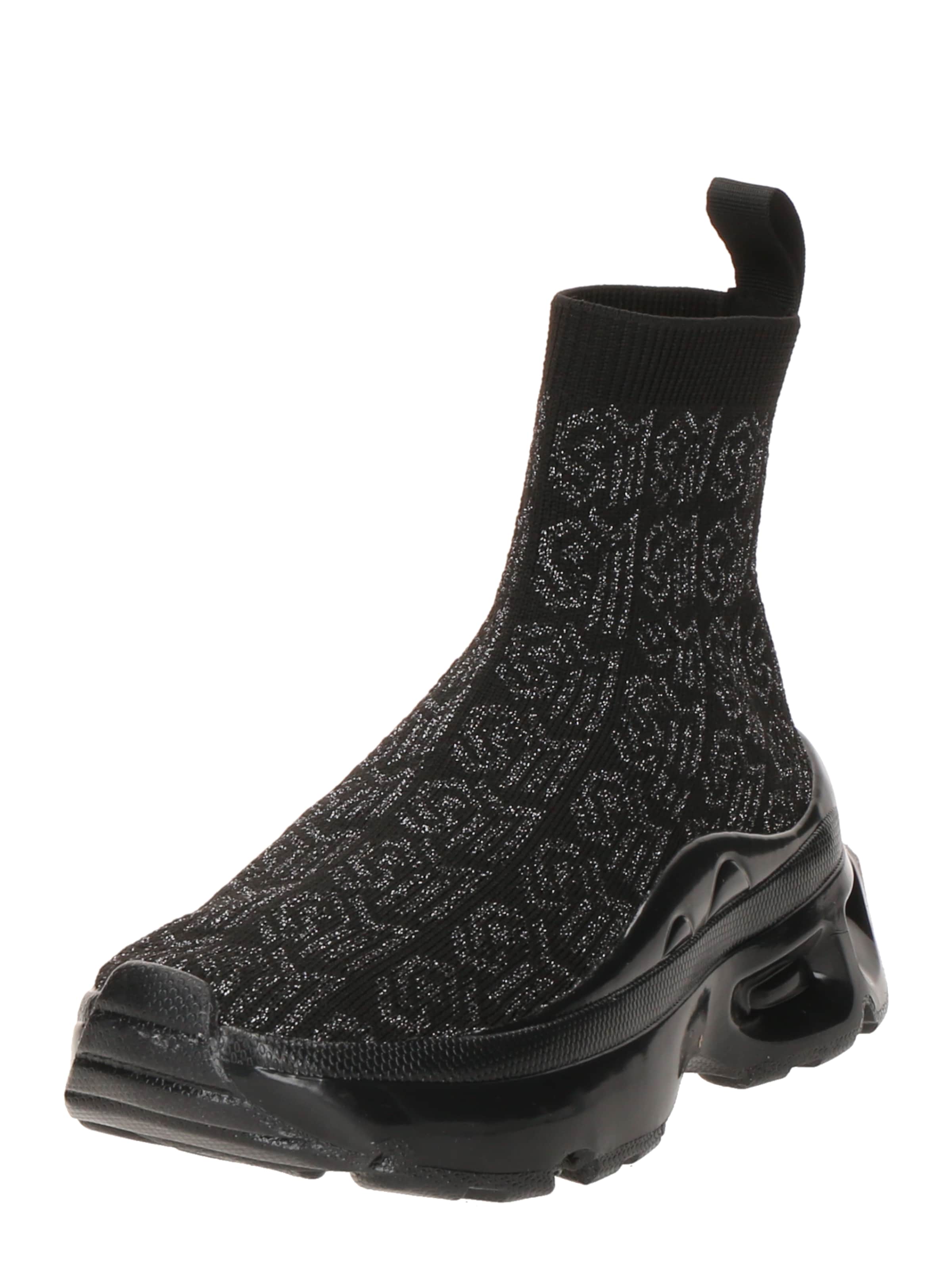 STEVE MADDEN Слипоны 'Flyby' в Черный: спереди