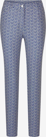 Goldner Pants 'Louisa' in Blue: front