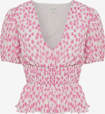 Tussah Top 'HARLIE' in Pink: front