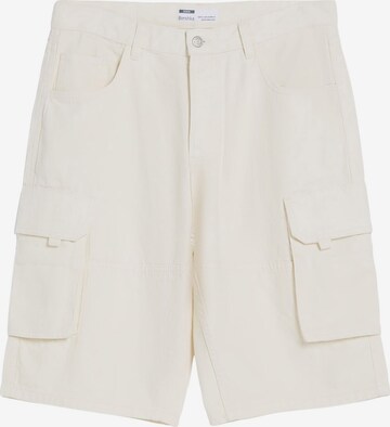 Bershka Shorts in Beige: predná strana