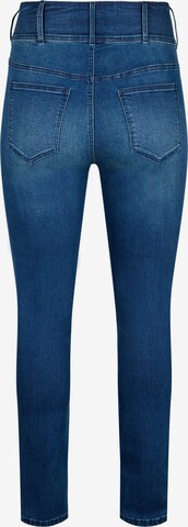 Skinny Jeans 'BEA' de la Zizzi pe albastru