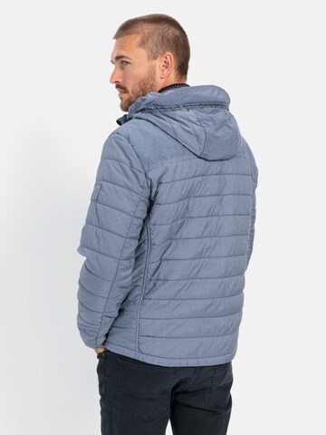 CAMEL ACTIVE Stepp-Blouson mit Kapuze in Blau