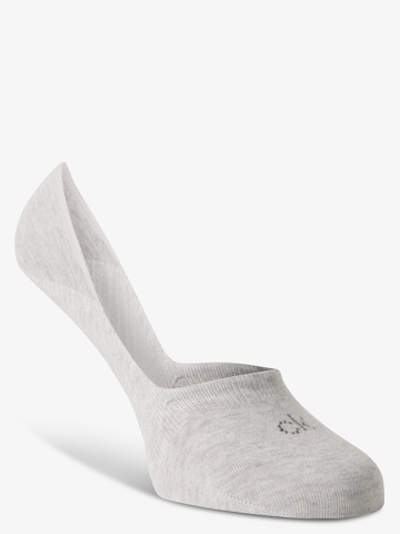 Calvin Klein Ankle Socks in Grey: front