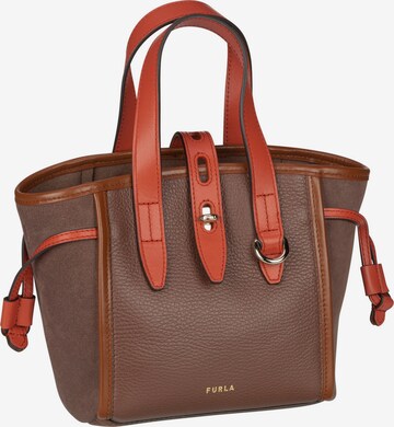 FURLA Handbag 'Net' in Brown: front