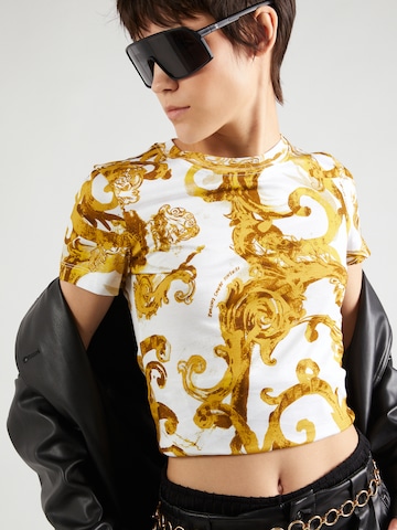 T-shirt Versace Jeans Couture en blanc