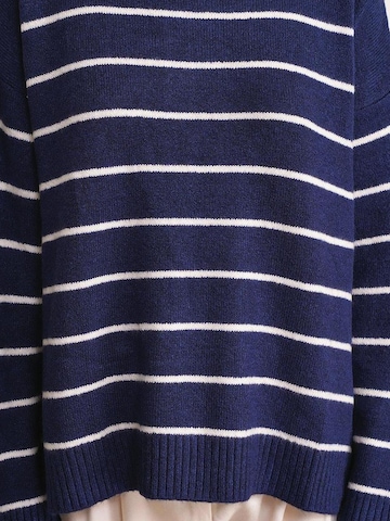 Pull-over oversize MixRay en bleu