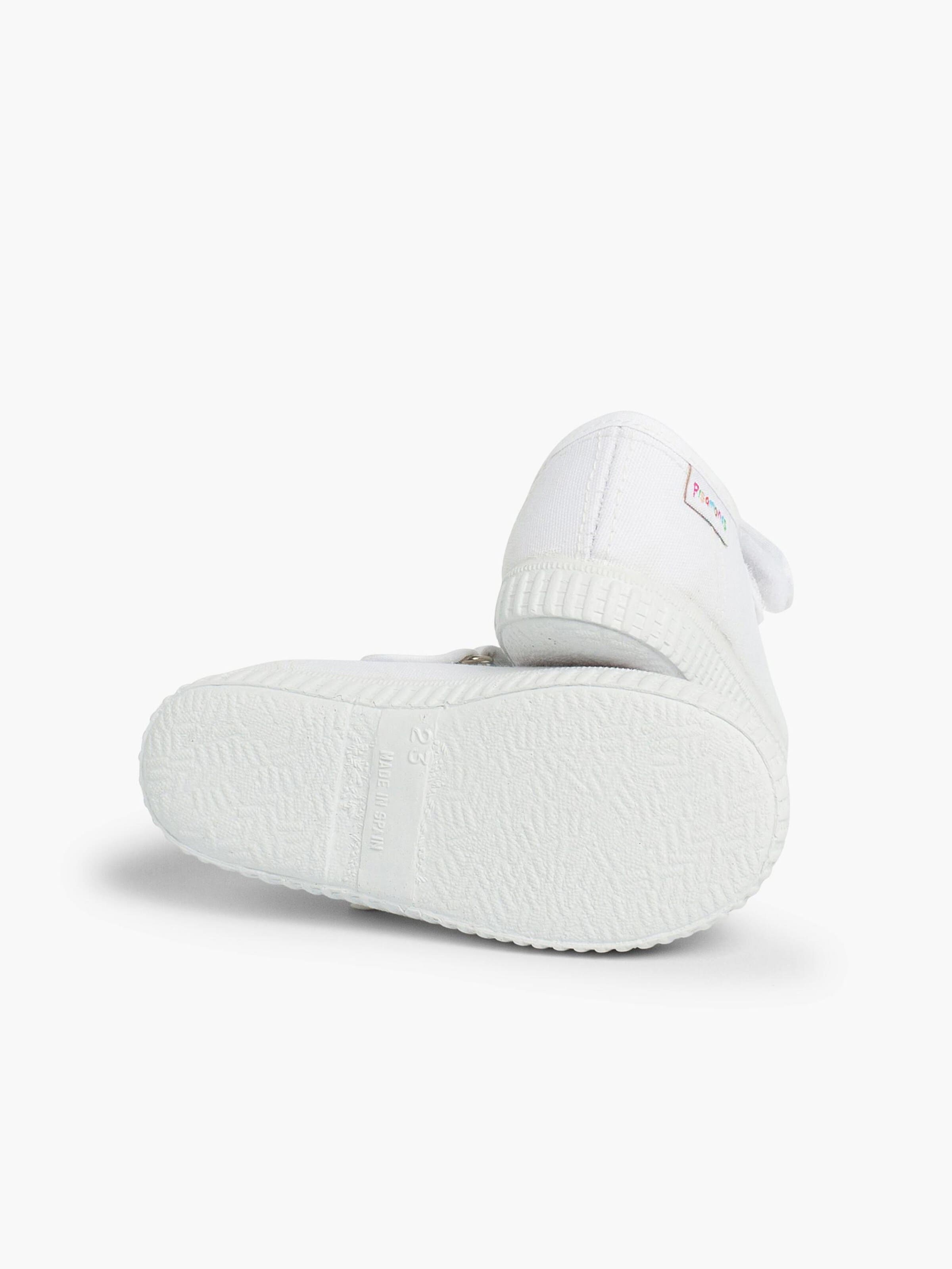 Pisamonas - Zapatos primeros pasos en blanco