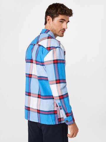 Tommy Jeans Regular fit Button Up Shirt in Blue