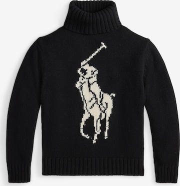 Pulover de la Polo Ralph Lauren pe negru: față