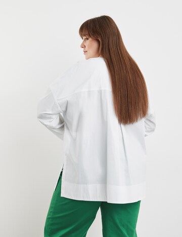 SAMOON Bluse in Weiß