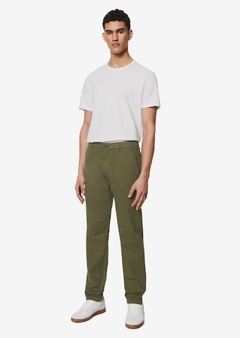 Marc O'Polo Tapered Chino Pants 'Osby' in Green