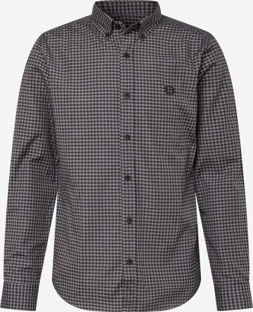 Coupe regular Chemise BURTON MENSWEAR LONDON en gris : devant