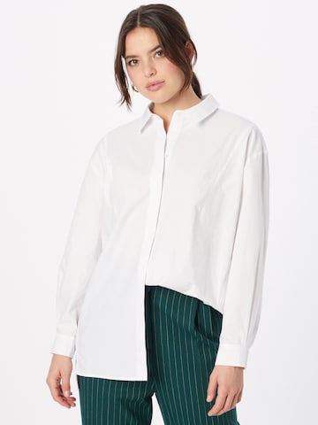 comma casual identity - Blusa em branco: frente